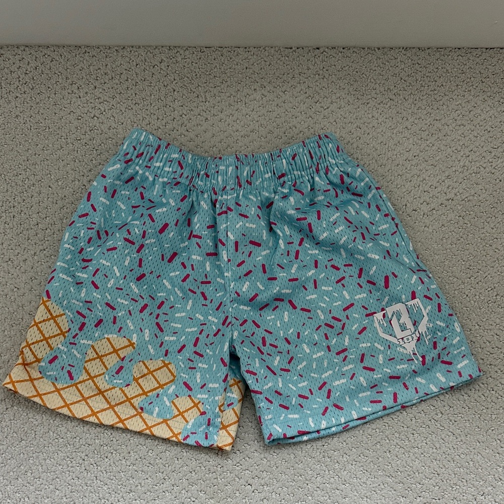 Playful Patterned Kids Shorts